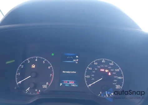 2025 Toyota Corolla Le z USA, uszkodzony, nr VIN 5YFB4MDE7SP296573